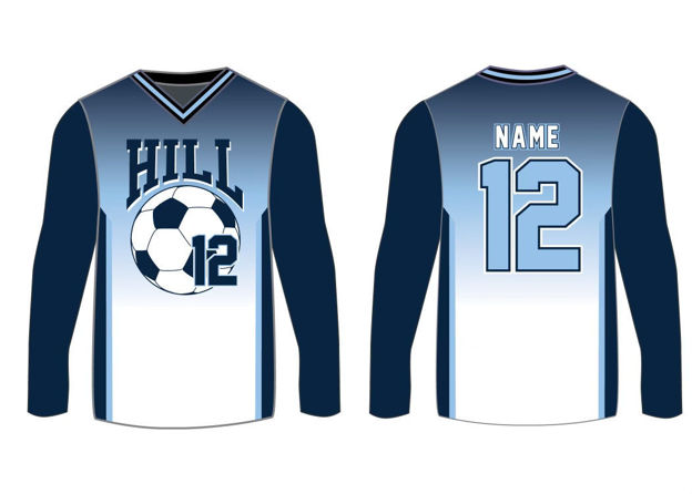 Sublimated Long Sleeves Shirt  Sportswear design, Long sleeve